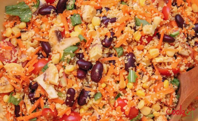Mexican inspired couscous salad-0985