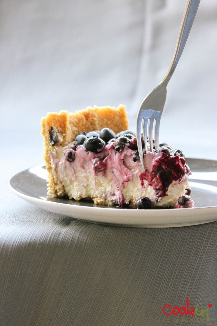 Blueberry Swirl Labneh Cheesecake recipe - cookin5m2 -18